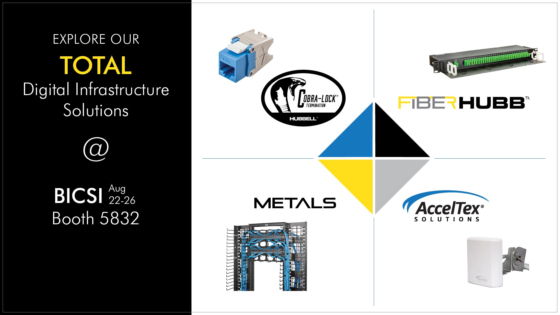 Discover our endtoend digital infrastructure solutions at BICSI